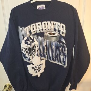 Vintage Toronto Maple Leafs Navy Sweater